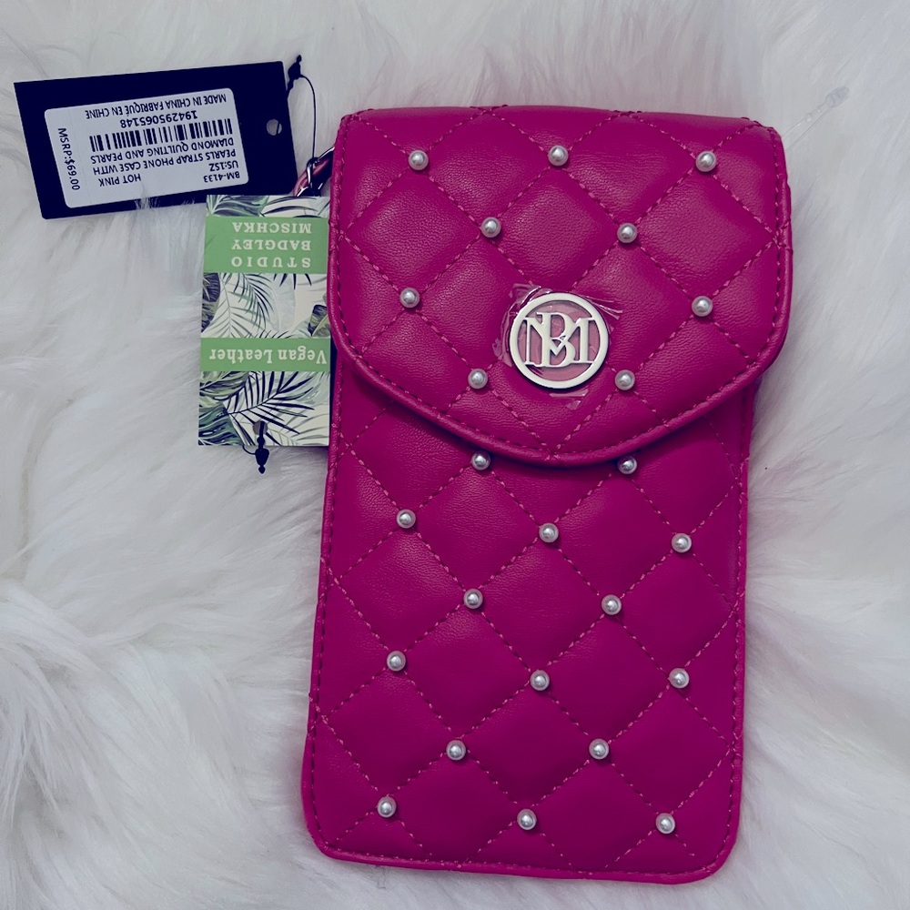 Pink Crossbody Phone Wallet - NWT